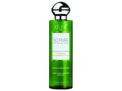 KEUNE SO PURE Drėkinantis šampūnas MOISTURIZING, 250 ml KEUNE SO PURE Drėkinantis šampūnas MOISTURIZING, 250 ml